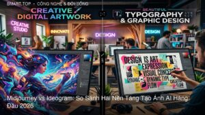 Midjourney vs Ideogram: AI Tạo Ảnh Nào Tốt Nhất 2026?
