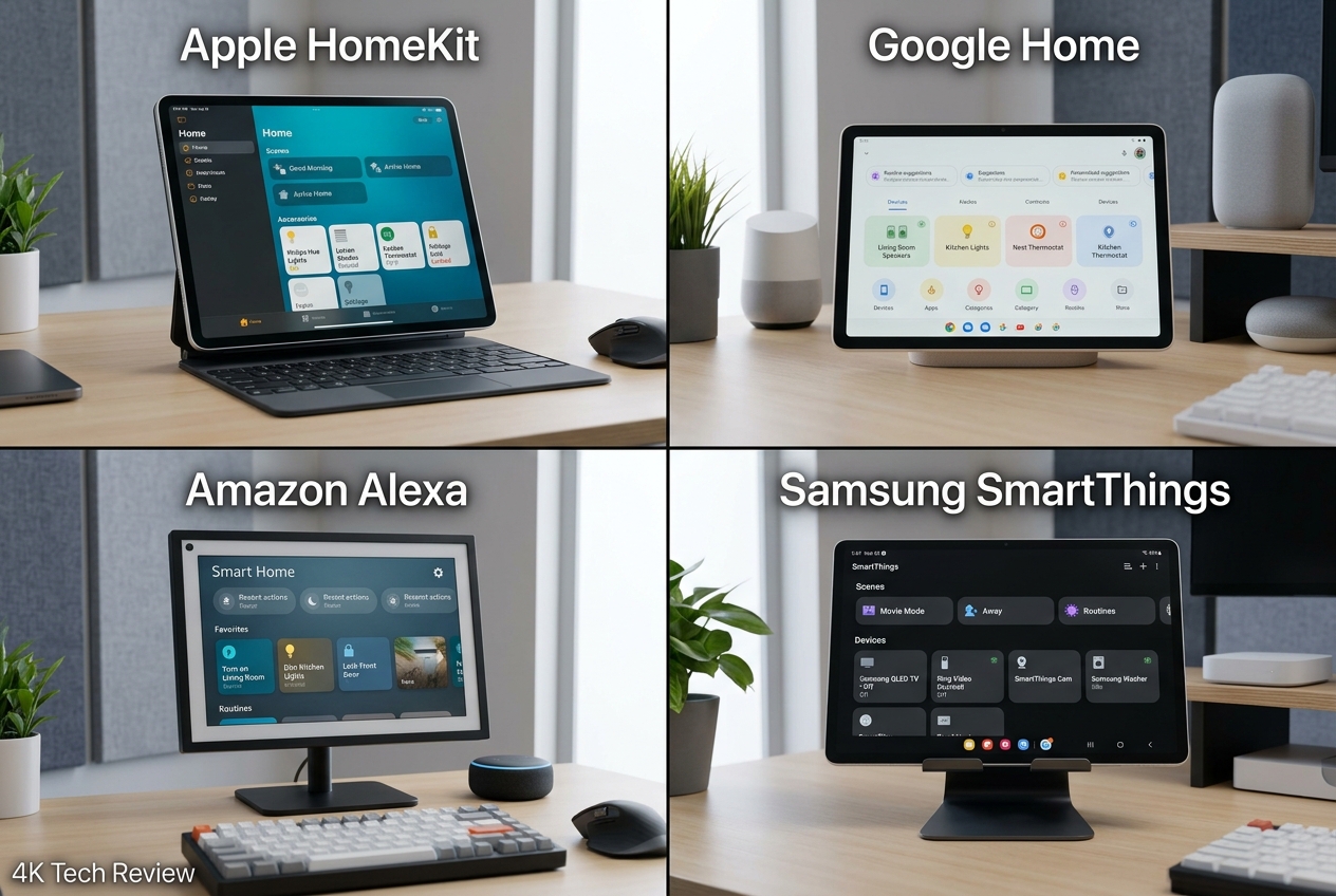 So sánh các hệ sinh thái Smart Home hàng đầu 2026