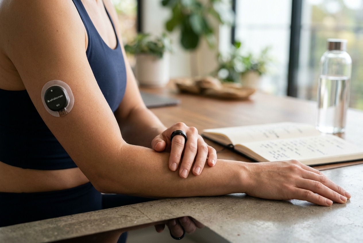 Ultrahuman M1 - Hệ sinh thái Biohacking Ultrahuman M1 CGM & Ring